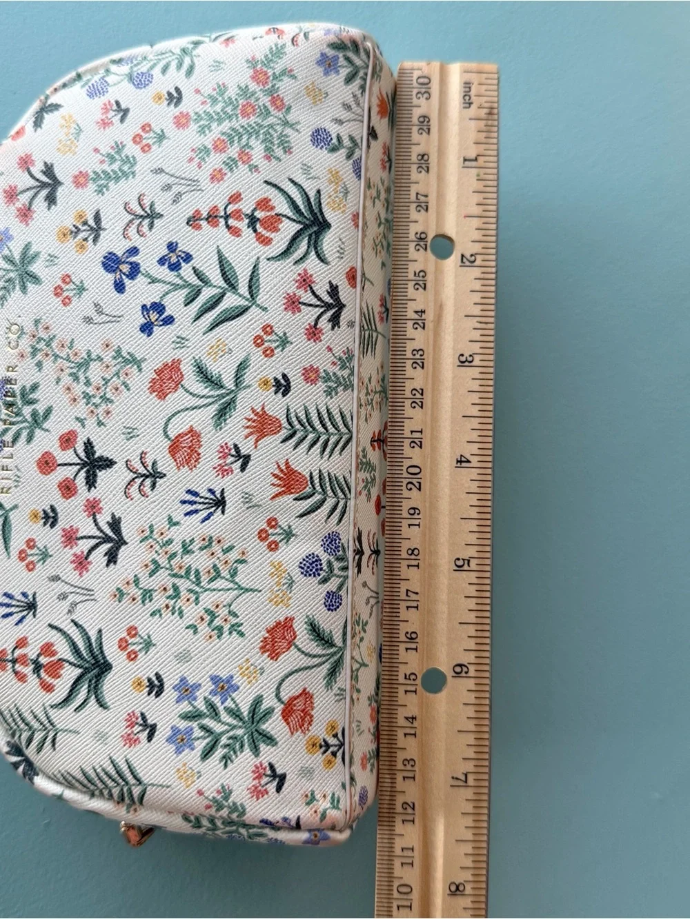 Rifle Paper Co Bag Cosmetic Pouch Menagerie Garden Floral Print